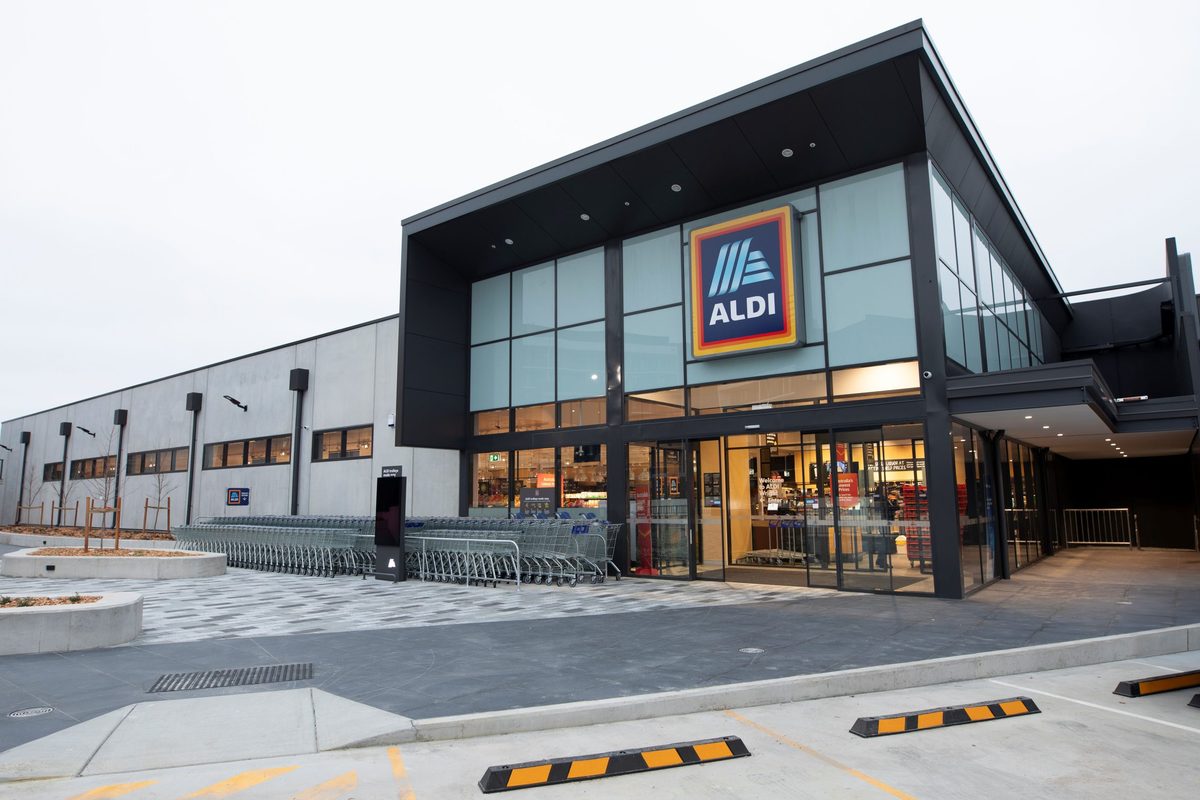 ALDI Wright storefront